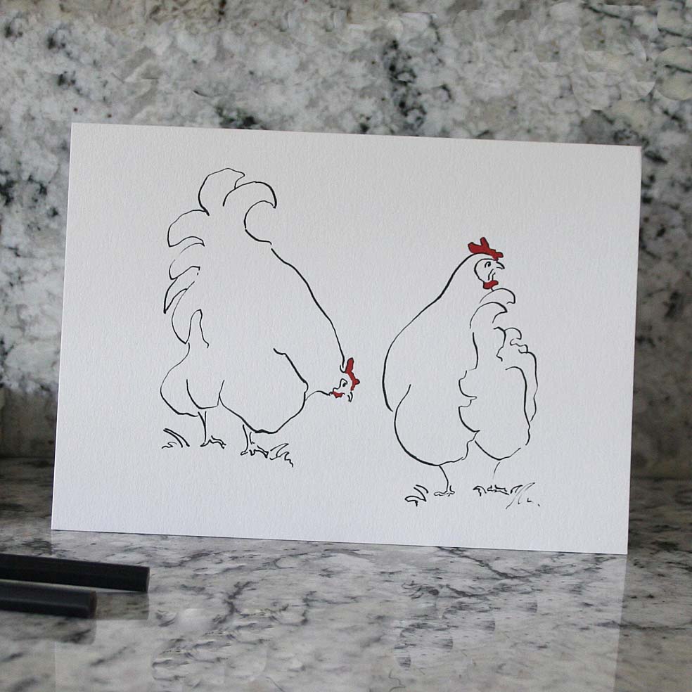 Hen Cards