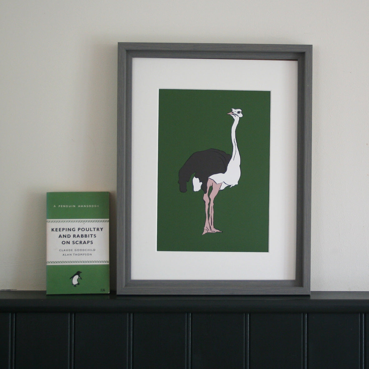 Ostrich Giclée Print