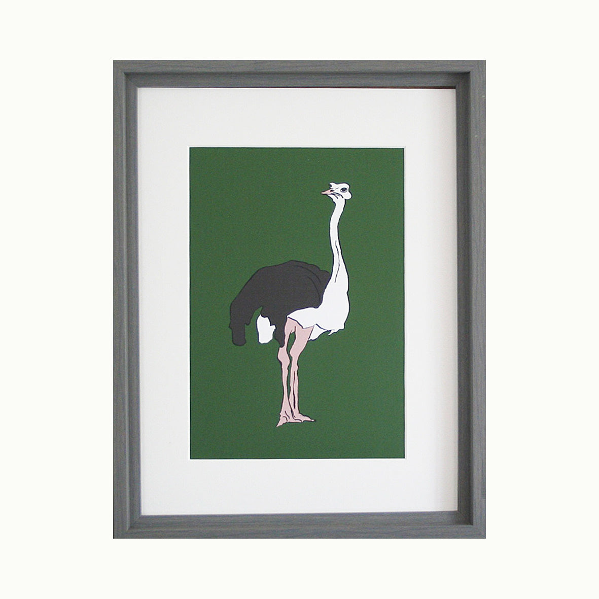 Ostrich Giclée Print