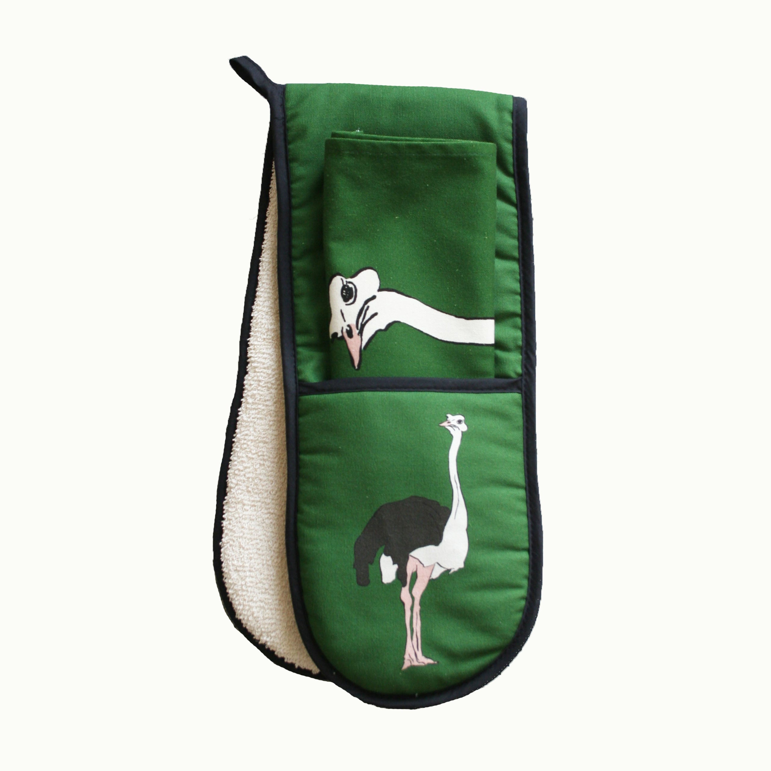 Oven Glove & Tea Towel Set