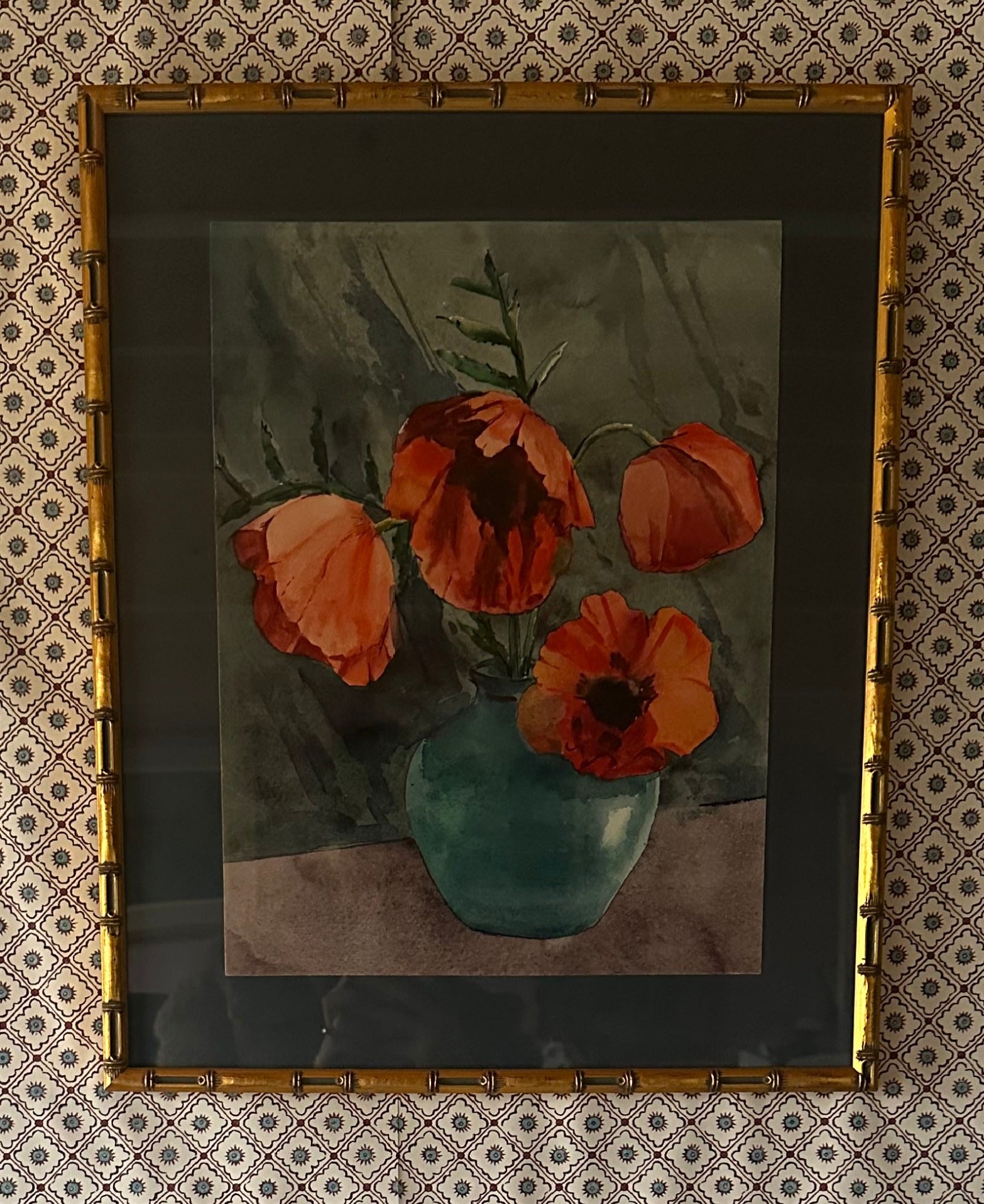 POPPIES STILL LIFE