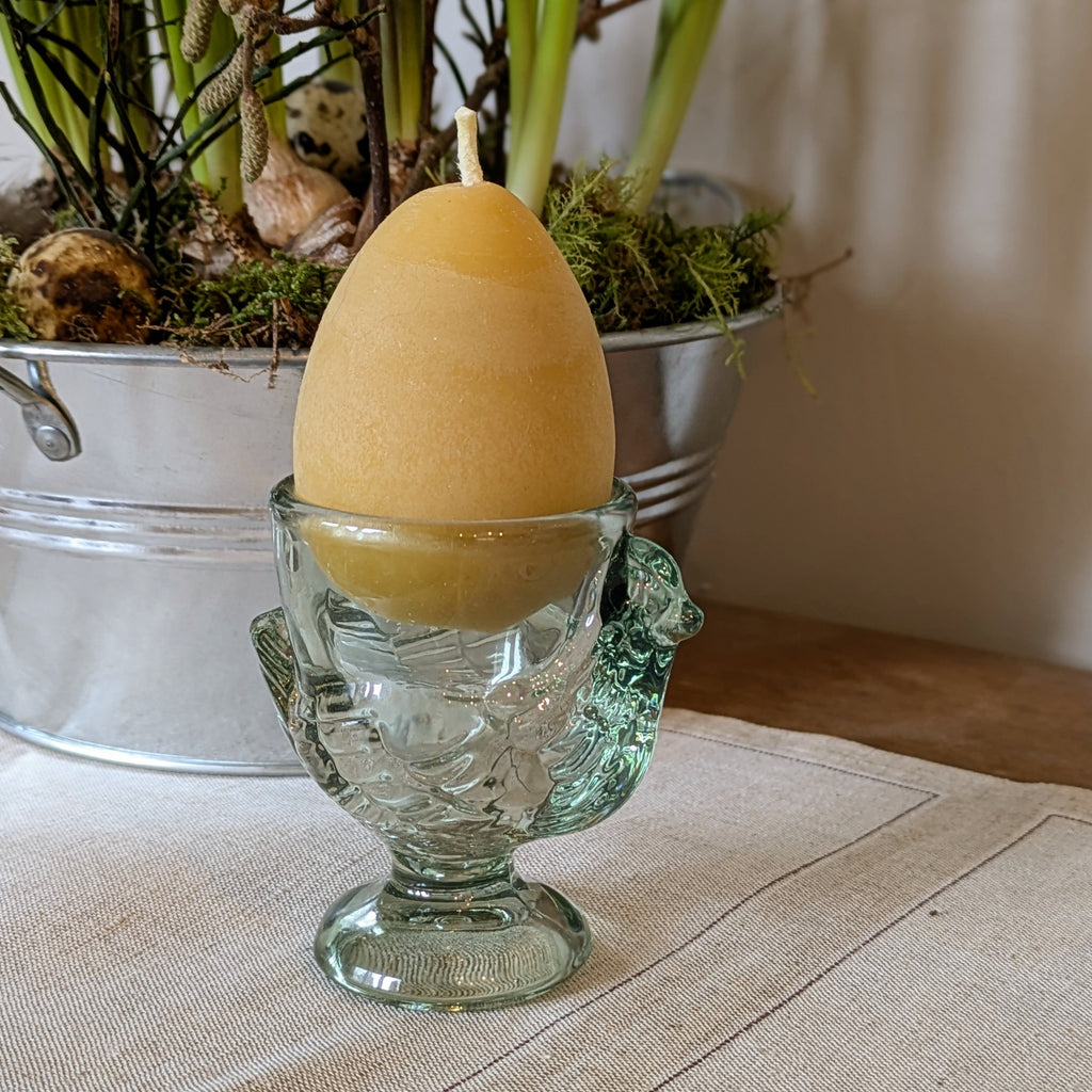 Decorative Glass Easter Chicken Egg Cup