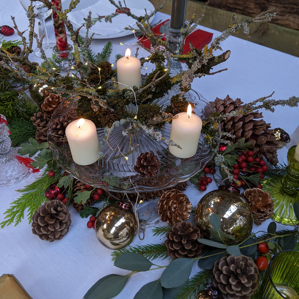 Gold Snowflake Etched Glass Bauble - 3 Sizes
