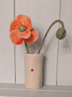 Red Star Vase