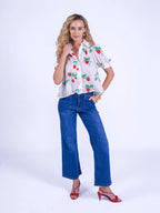 'PADDINGTON' BLOUSE IN STRAWBERRY