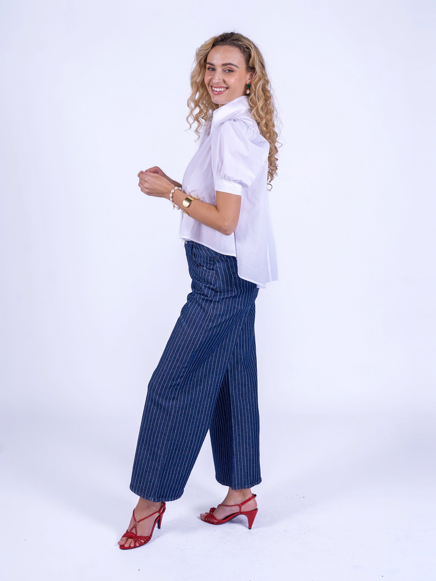 'PADDINGTON' BLOUSE IN WHITE
