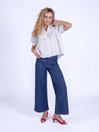 'PADDINGTON' BLOUSE BLUE PARADISE