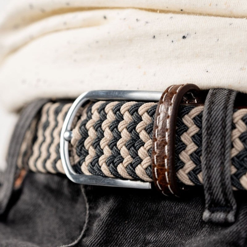 Panama Braided Stretch Belt