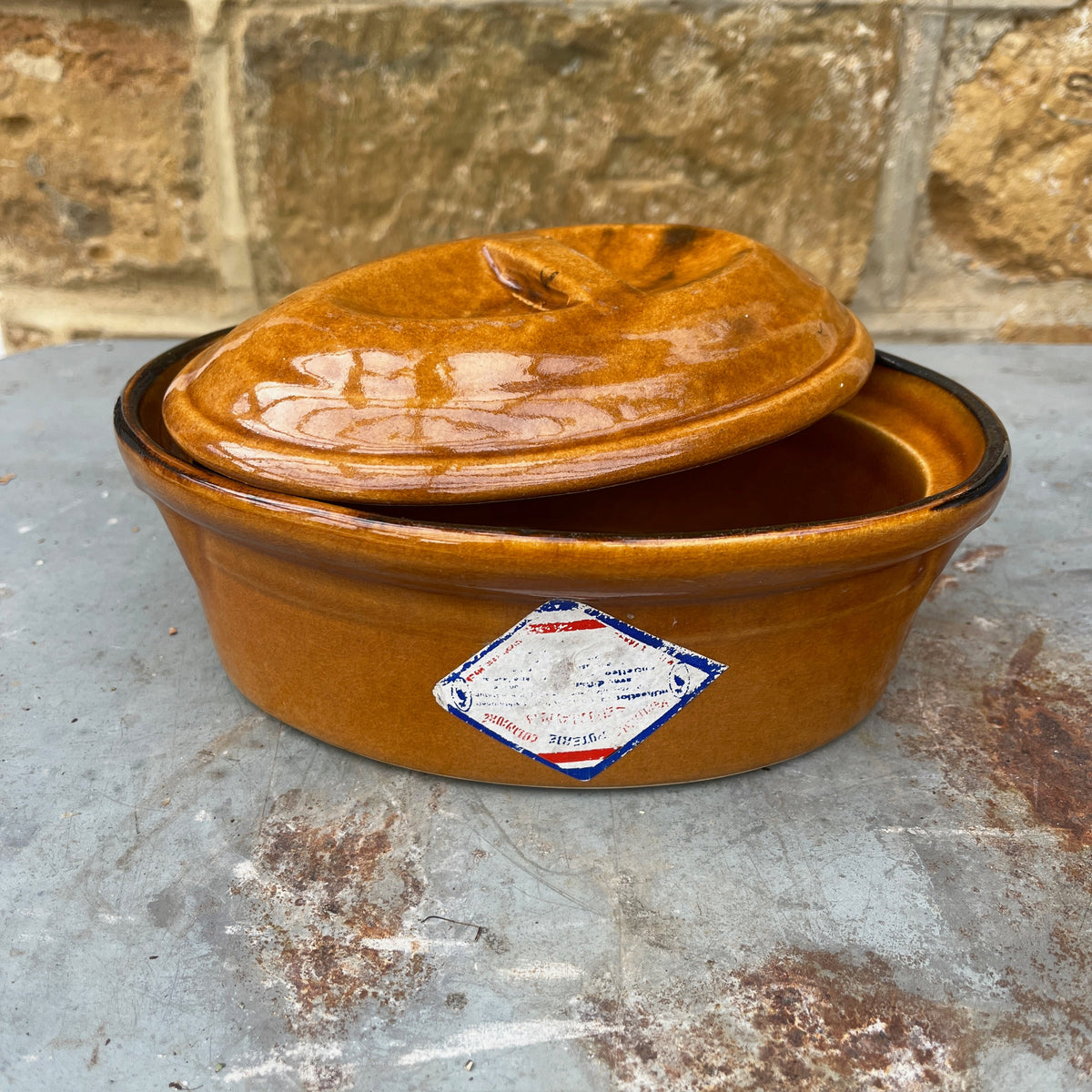 Vintage French Pate Tureen with Lid