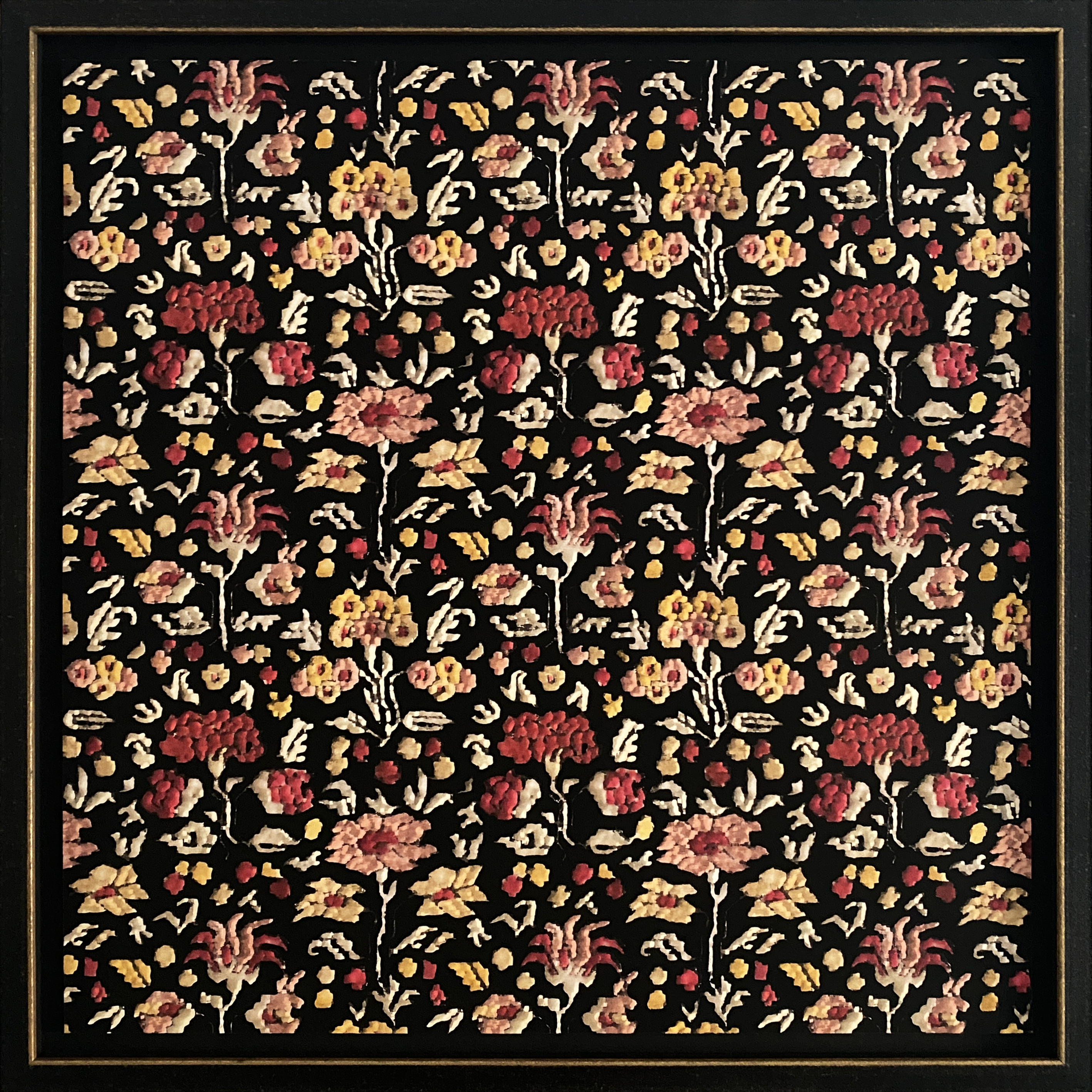 Peggotty Framed Textile Print