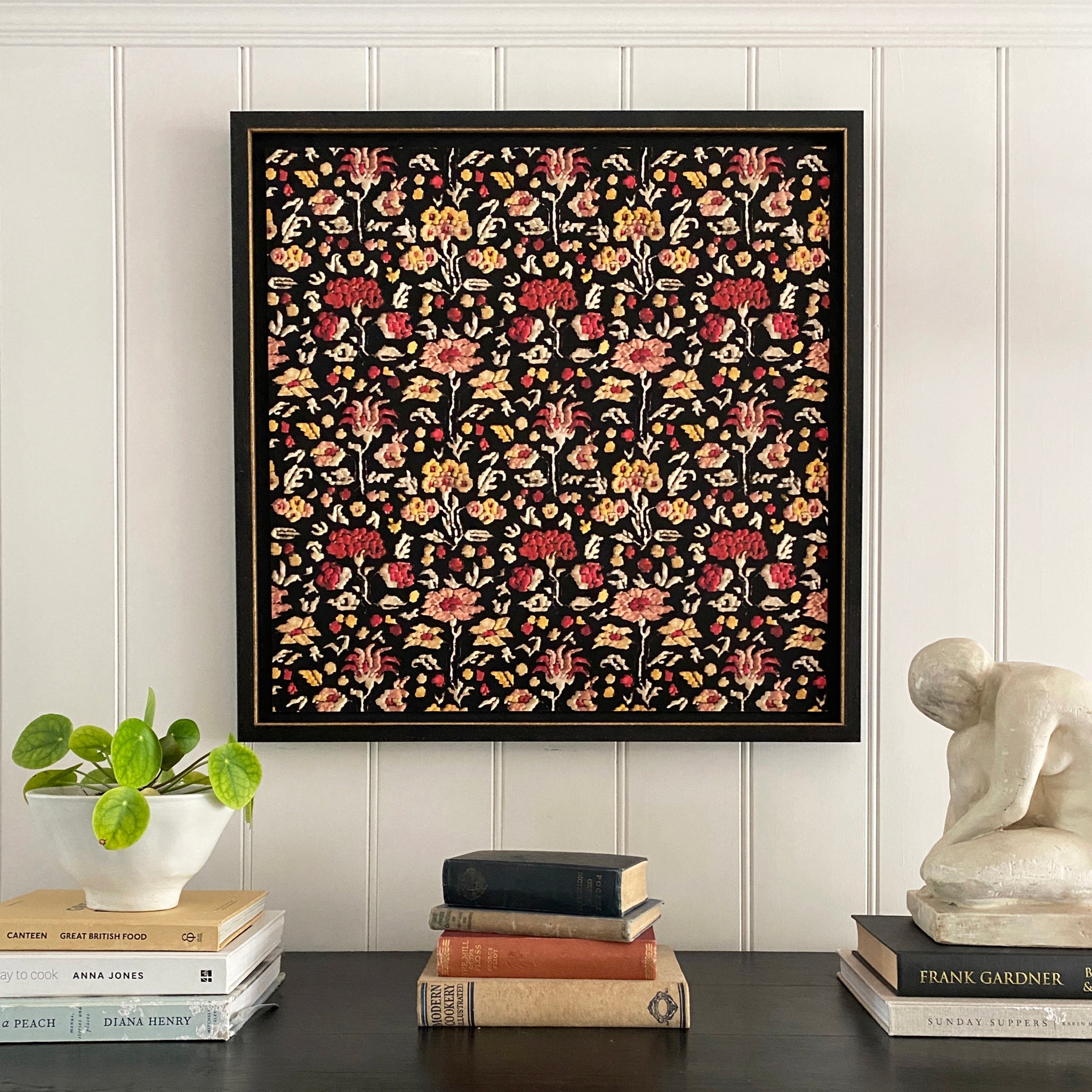 Peggotty Framed Textile Print