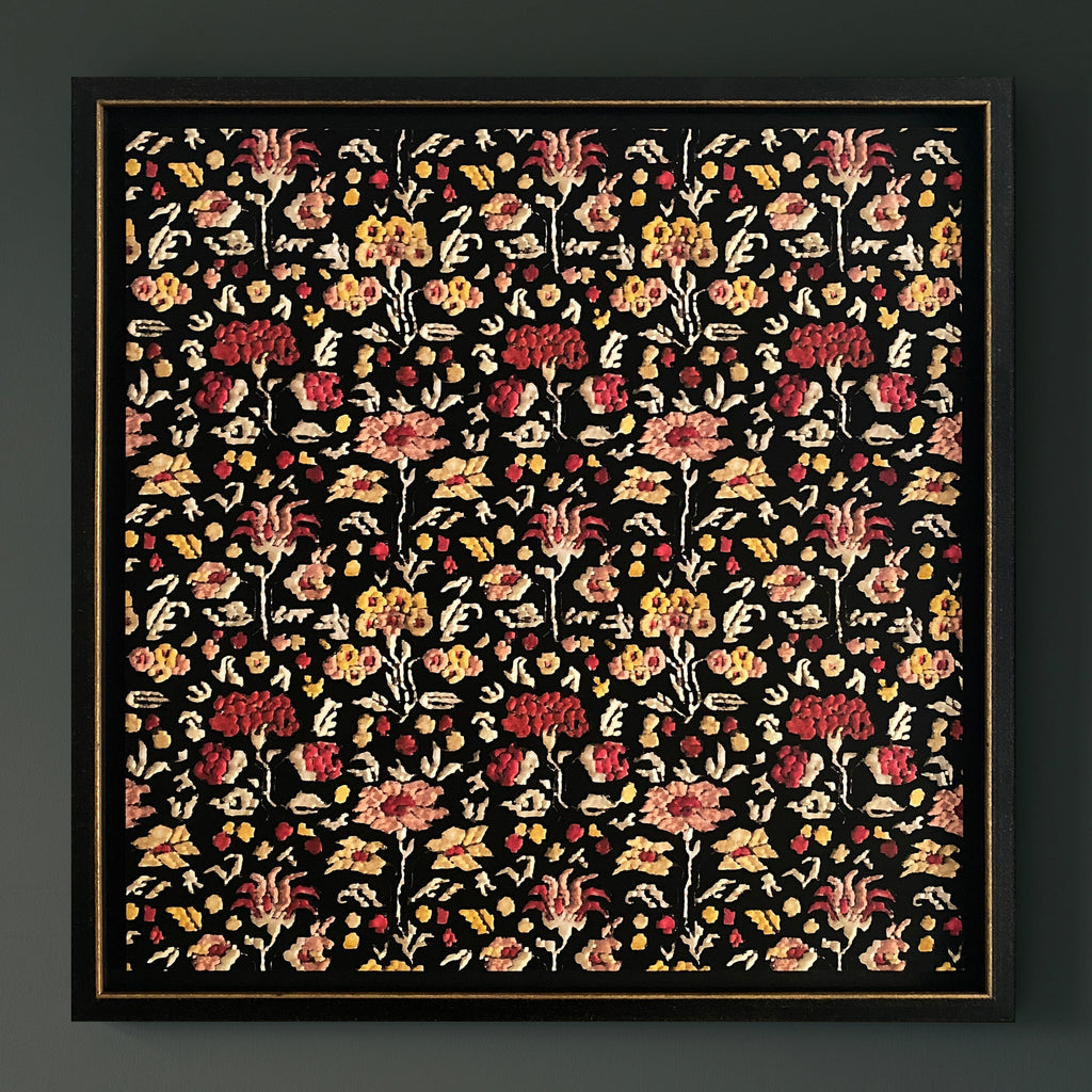 Peggotty Framed Textile Print