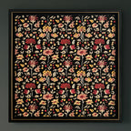 Peggotty Framed Textile Print