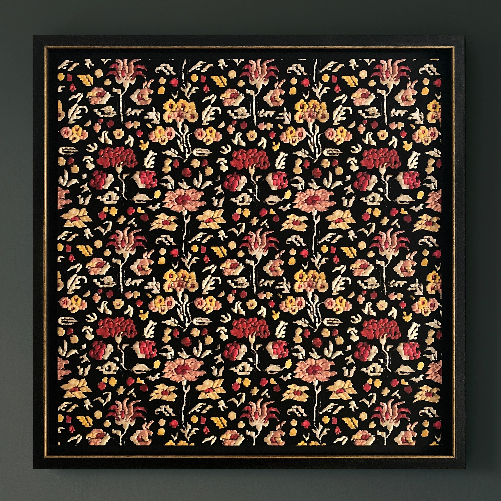 Peggotty Framed Textile Print