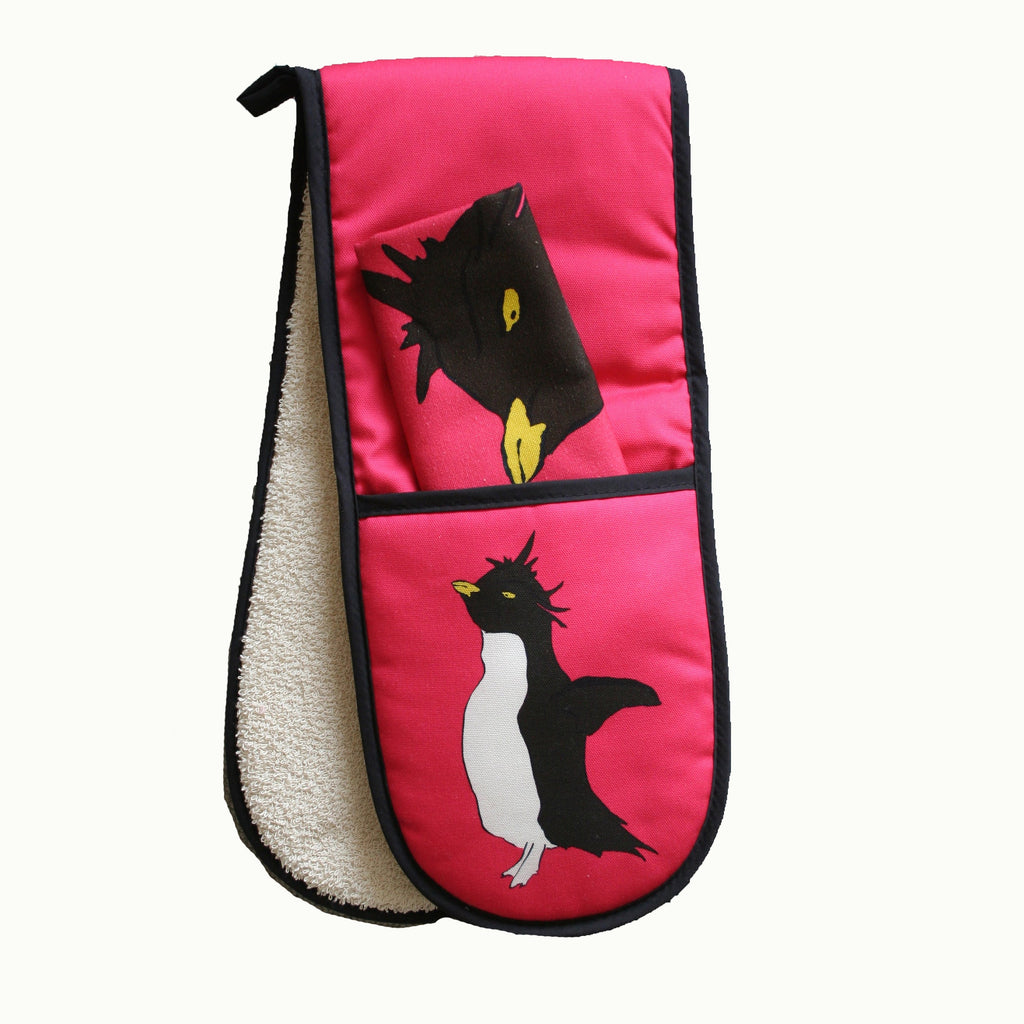 Oven Glove & Tea Towel Set