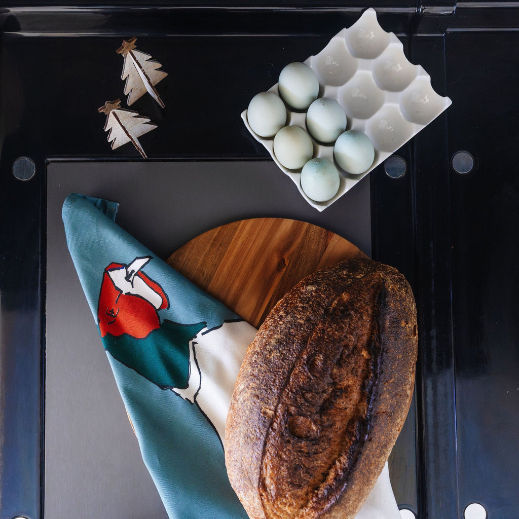 Blue Pheasant Tea Towel