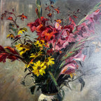 Vintage French Painting - Still Life - Signed A Sommer