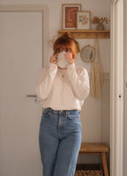 Pink Organic Cotton Breton Top