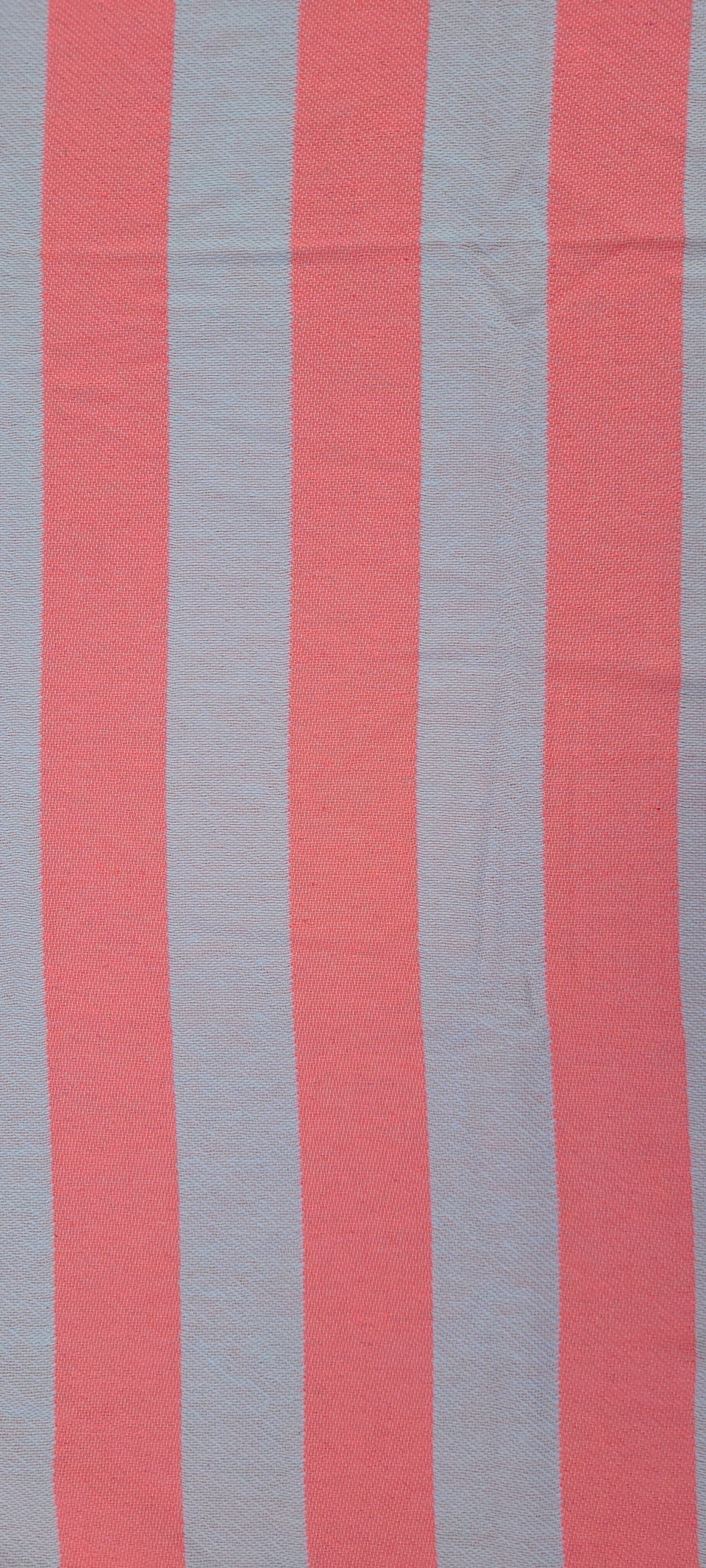 Vertical Stripe Cotton Throw