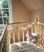 Pink Elephant Nursery Bunting - 5 Elephants