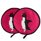 Pink Penguin Aga / Chef circular pads
