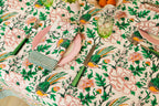 Table cloth | Tropical Paradise design | Pink, green & peach