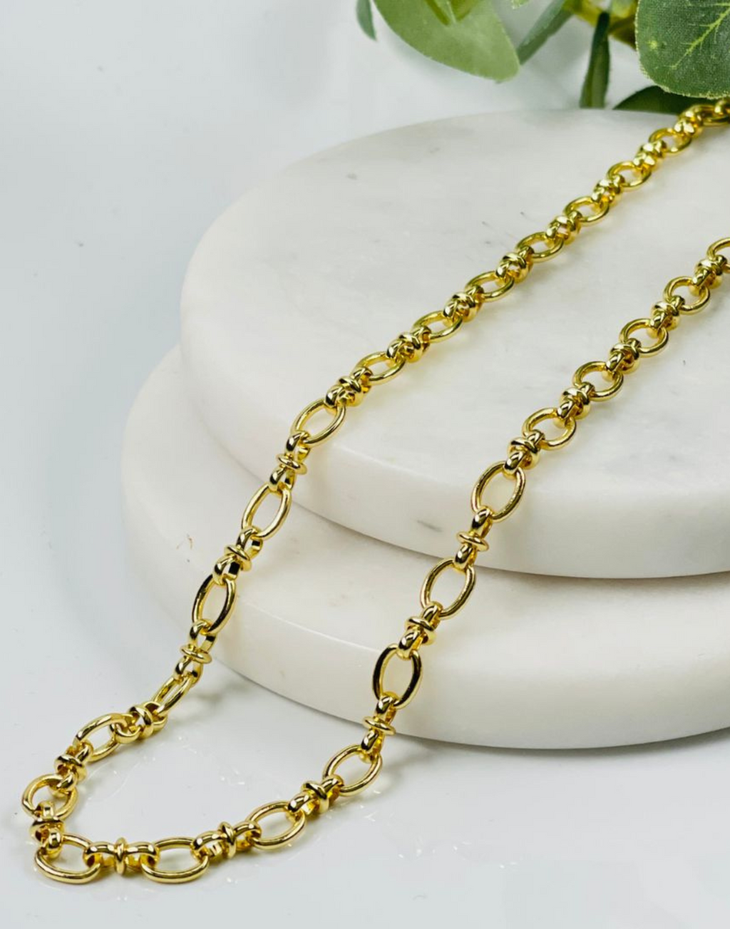 Pippa Gold Link Necklace