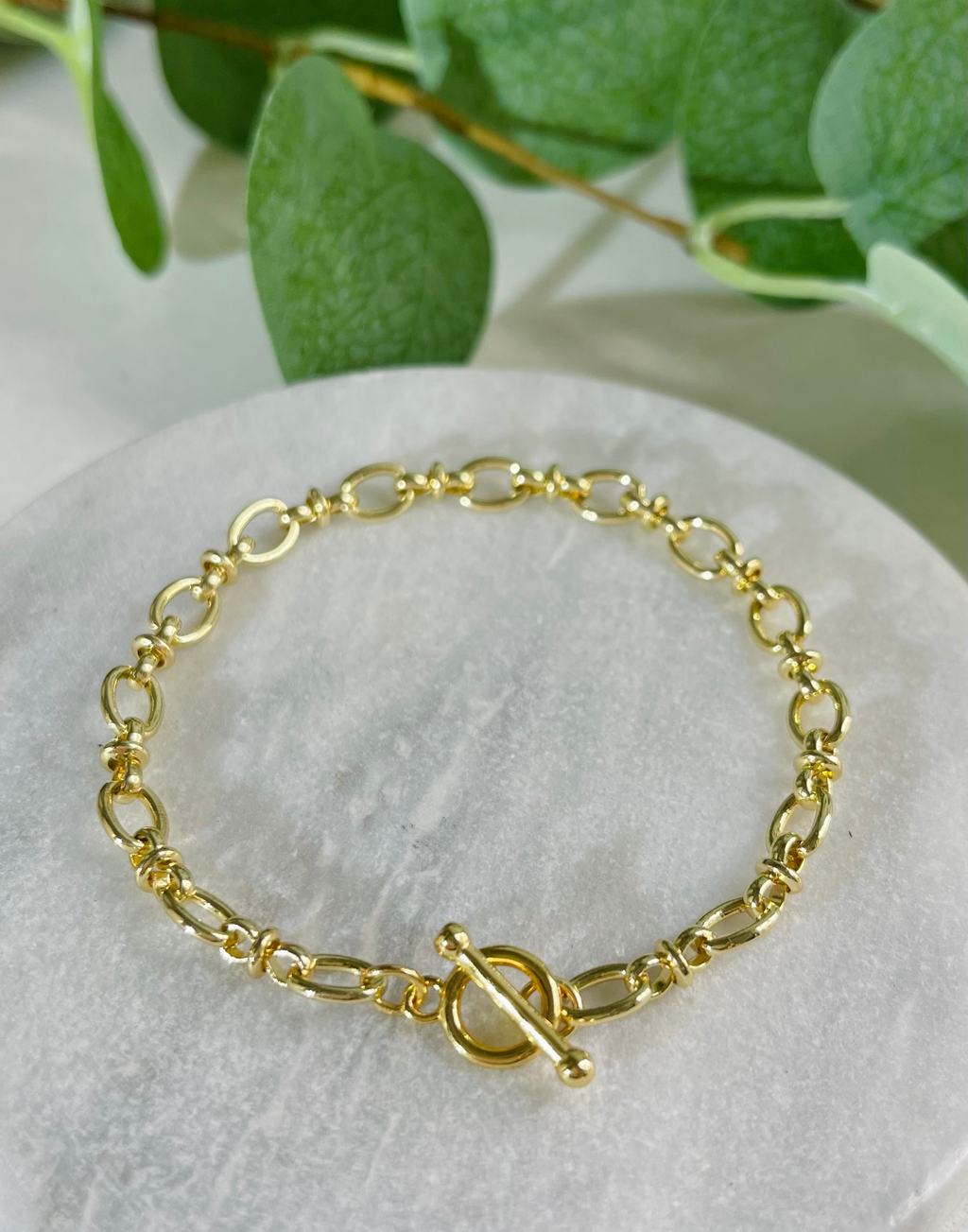 Pippa Gold Link Bracelet