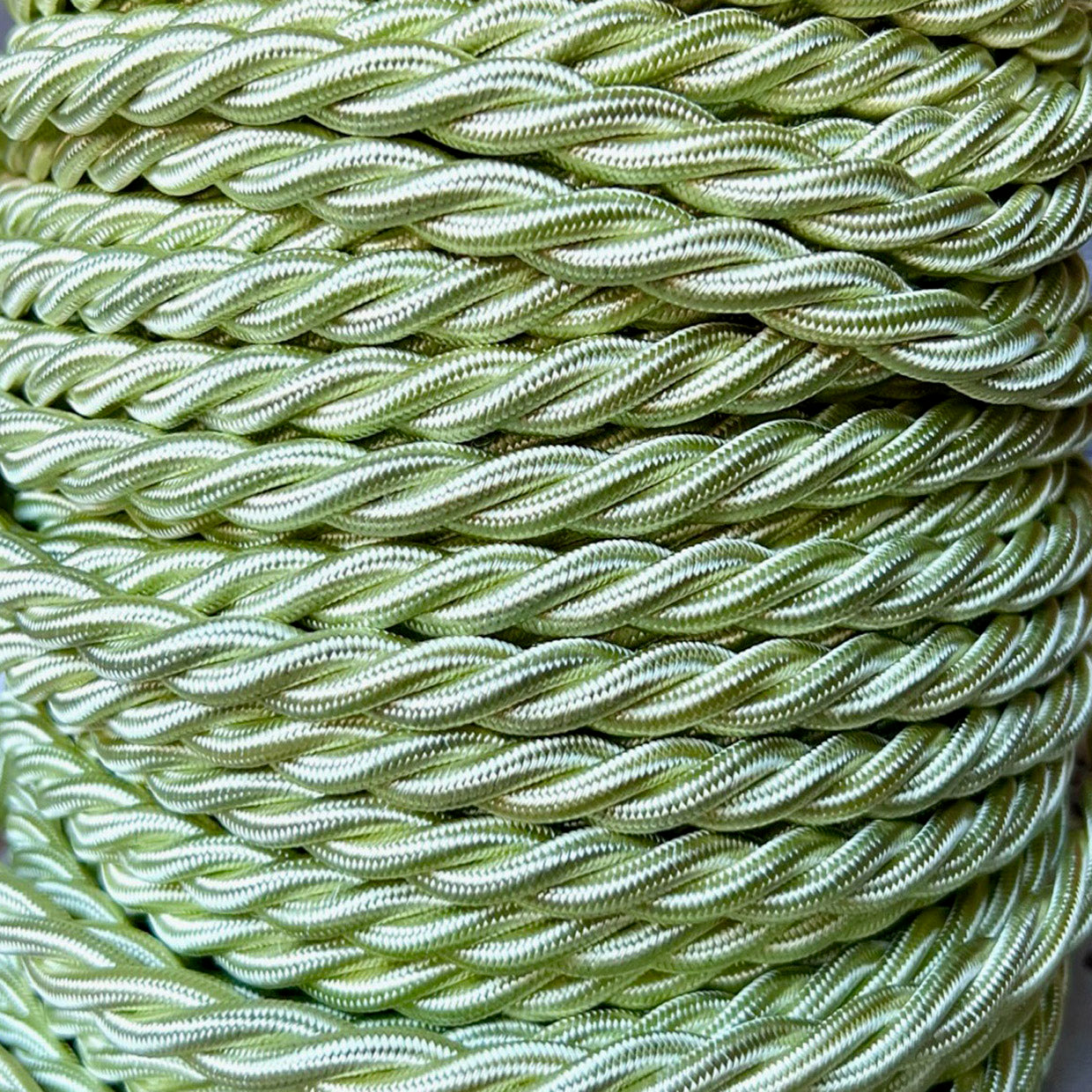 Pistachio - Lola's Leads EU Fabric Extension Cable