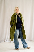 Pod & Pip Mimi Coat Green