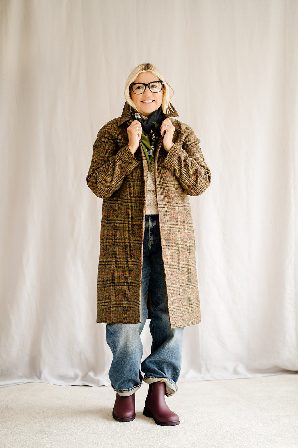 Pod & Pip Lambswool Waffle Jumper Almond