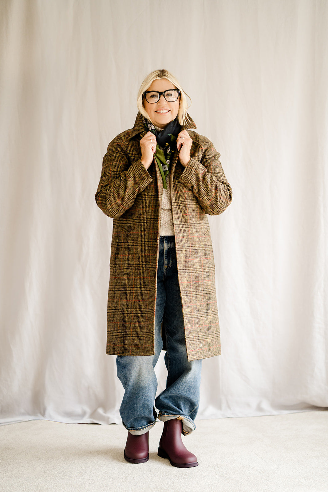 Pod & Pip Lambswool Waffle Jumper Almond