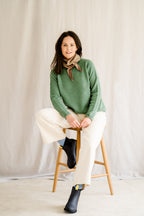 Pod & Pip Tunic Jumper Green