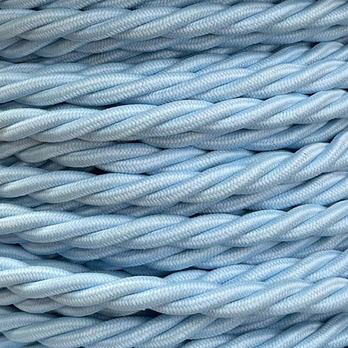 Powder Blue - Lola's Leads EU Fabric Extension Cable