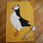 Puffin Tea Towel