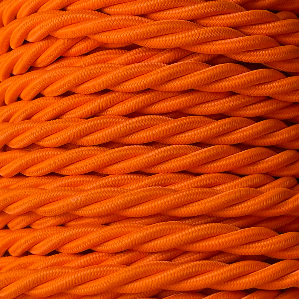 Pumpkin - Lola's Leads EU Fabric Extension Cable