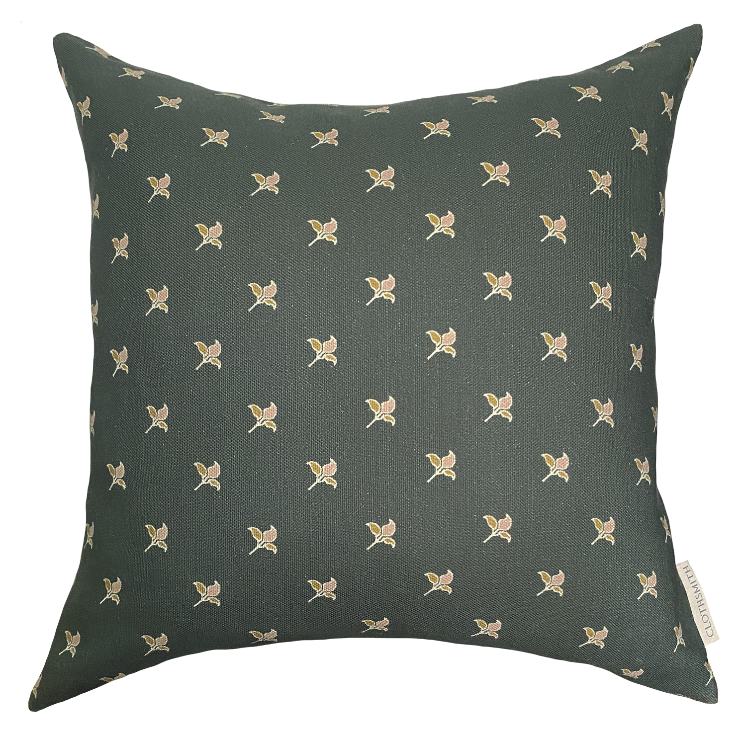 Purley Square Cushion - Slate Green
