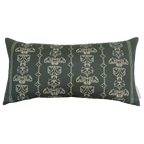 Quill Rectangular Cushion - Slate Green