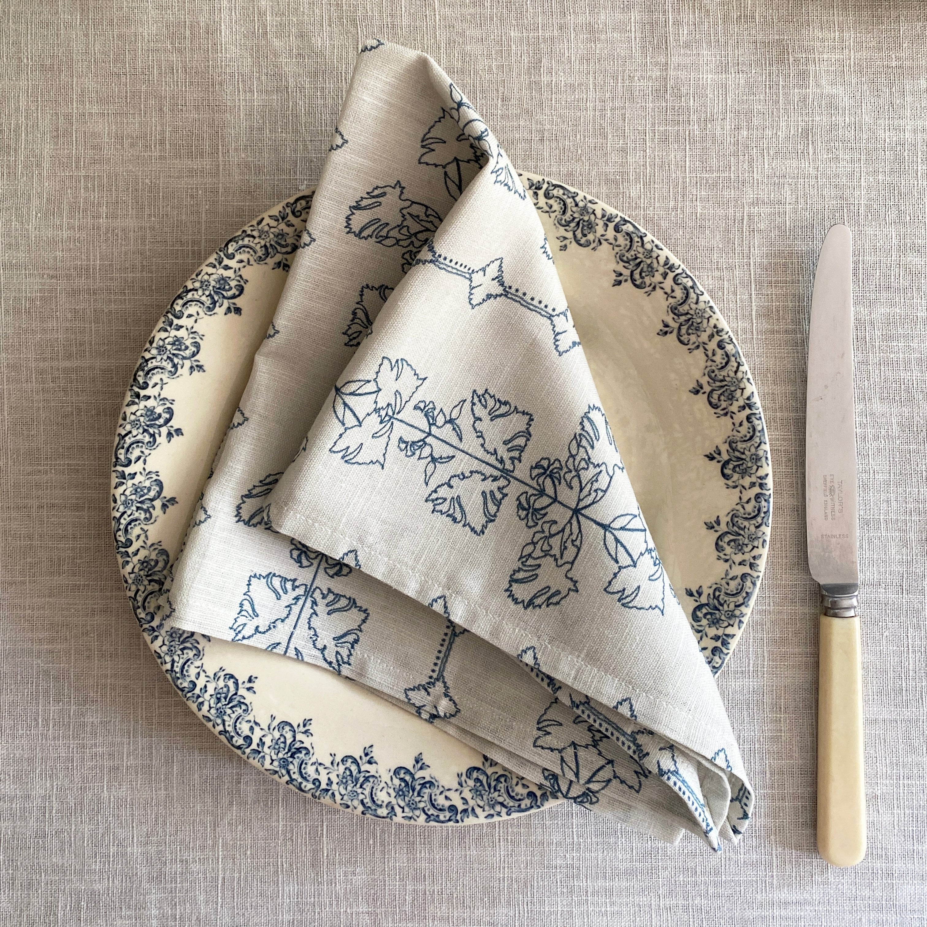 Quill Napkin - 43 x 43cm, pack of 2