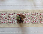Block Printed Pomegranate Table Runner