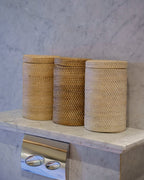 Talise Toilet Roll Holder / Vanity Bin