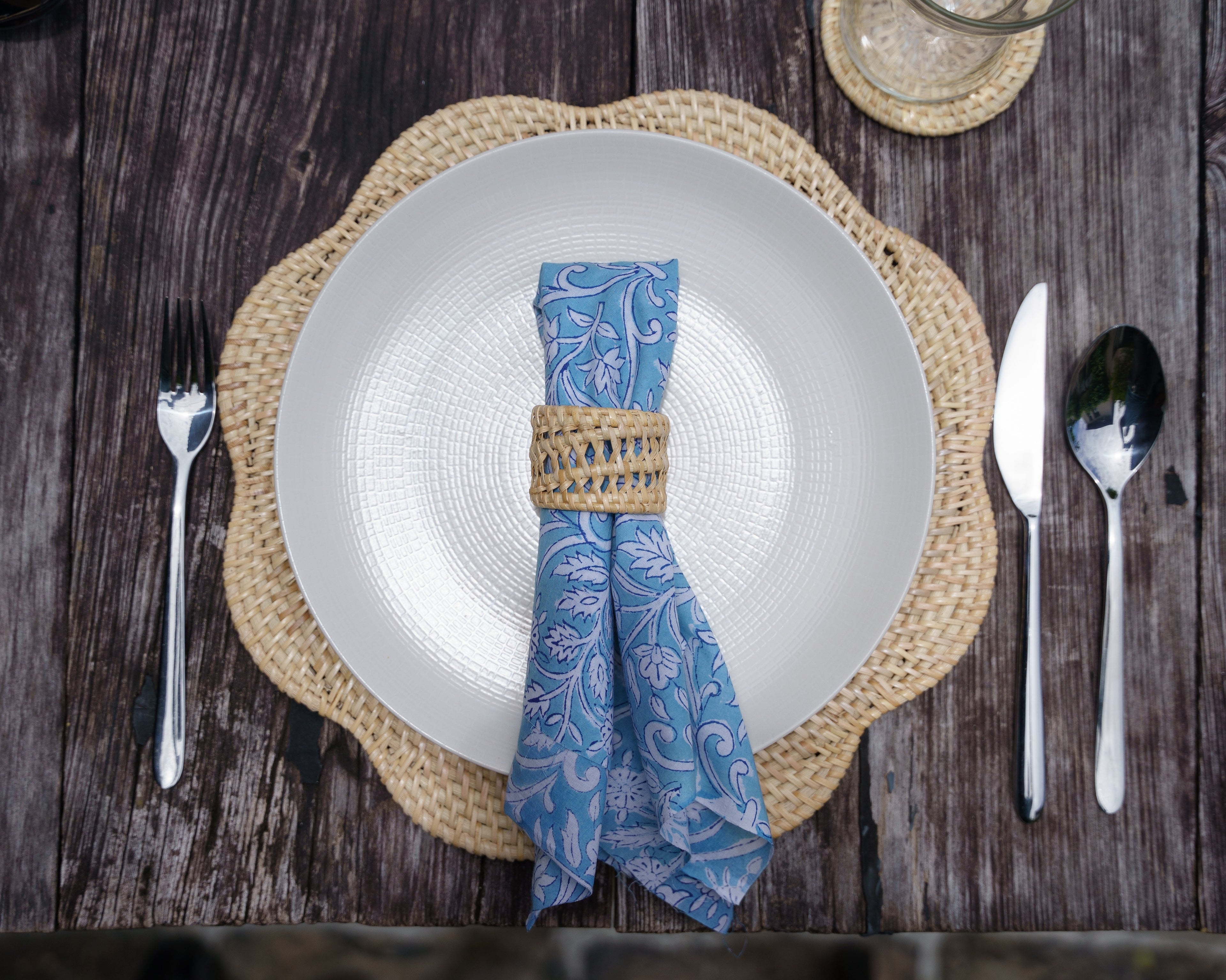 Solva Scallop Placemat Set of 2