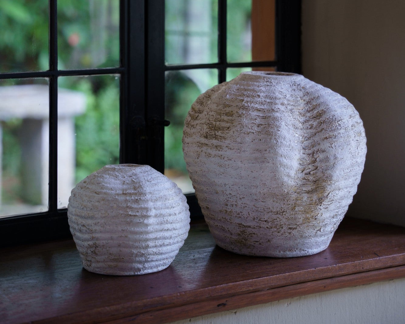Riau White Decorative Vase