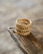 Marlow Rattan Napkin Ring Set of 2