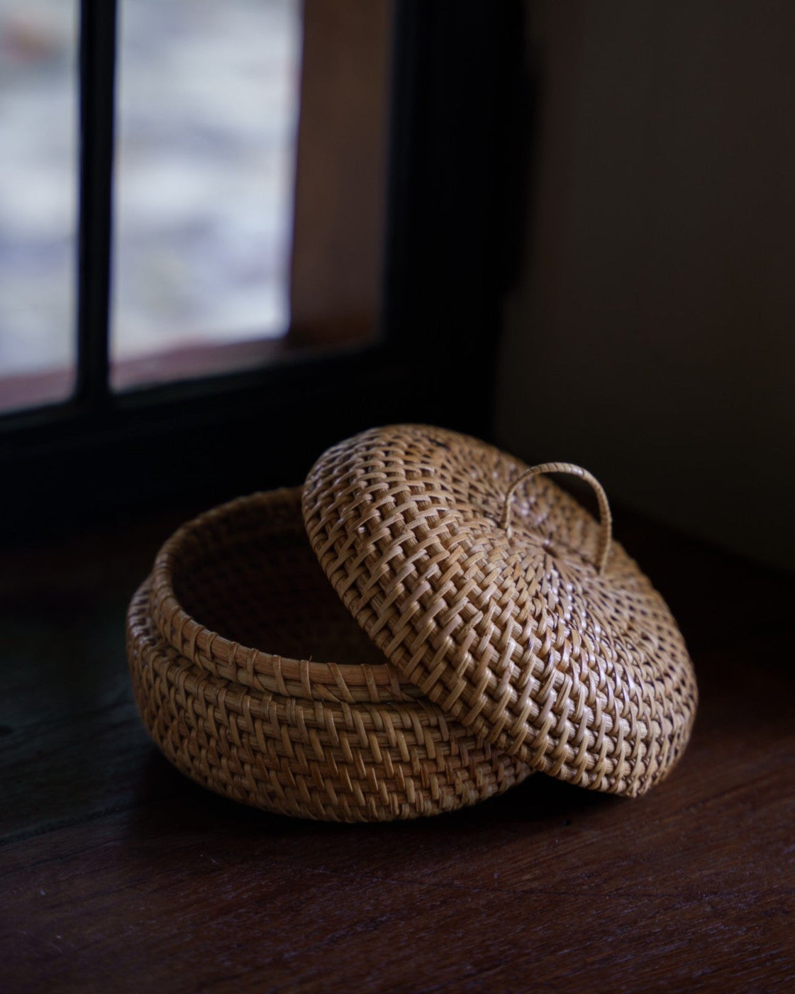 Talise Round Trinket Box with Lid