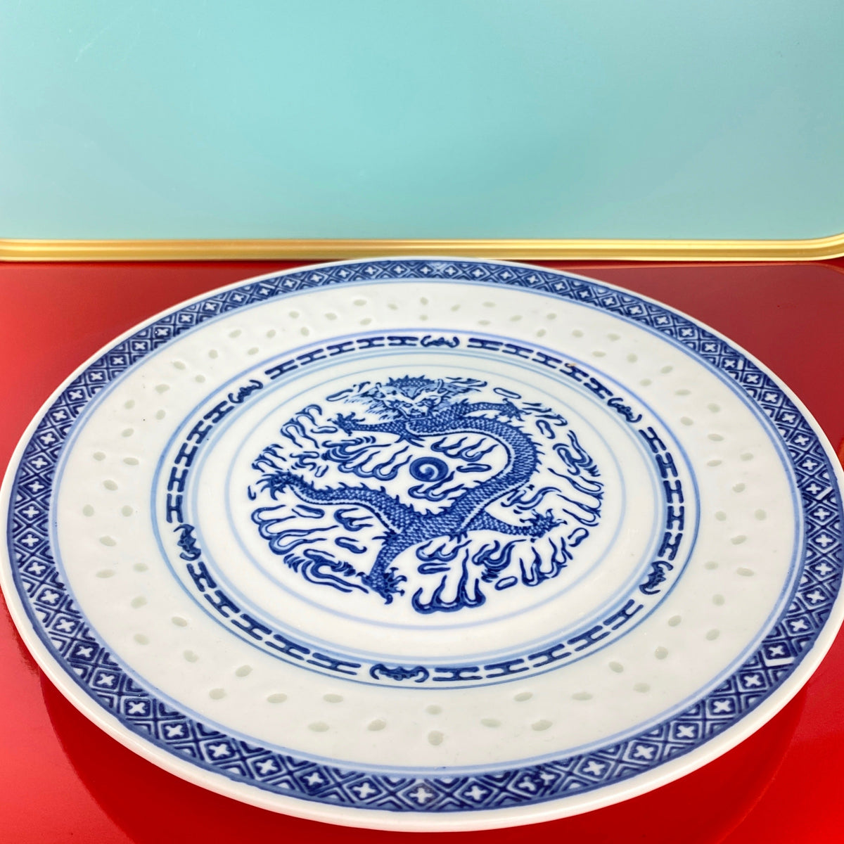 Rice Pattern Plate