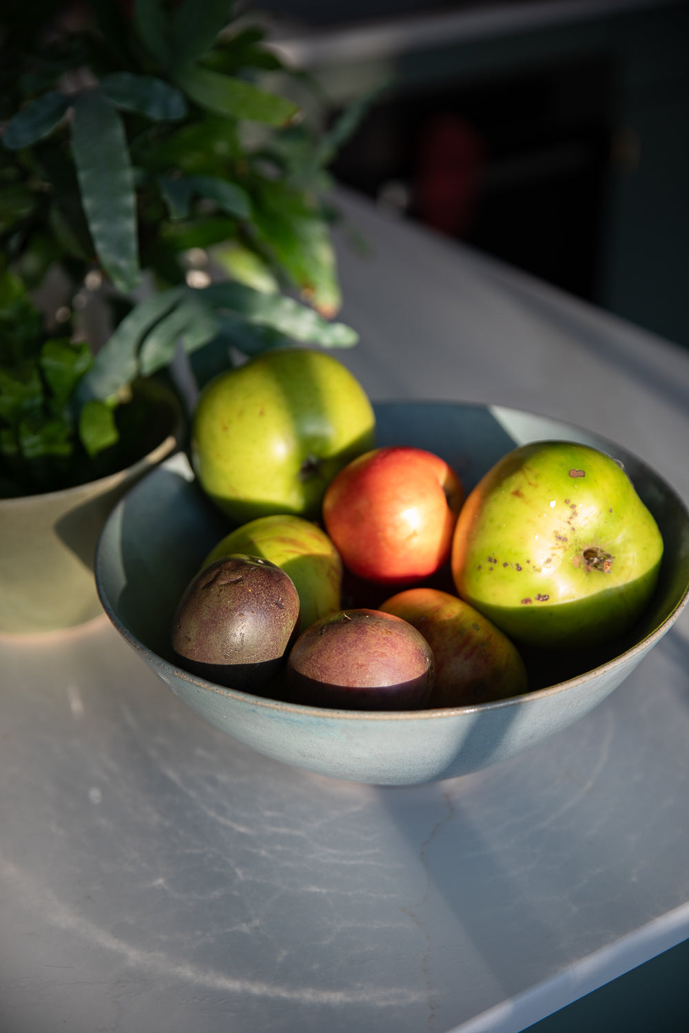 Salad Bowl in Ocean Blue