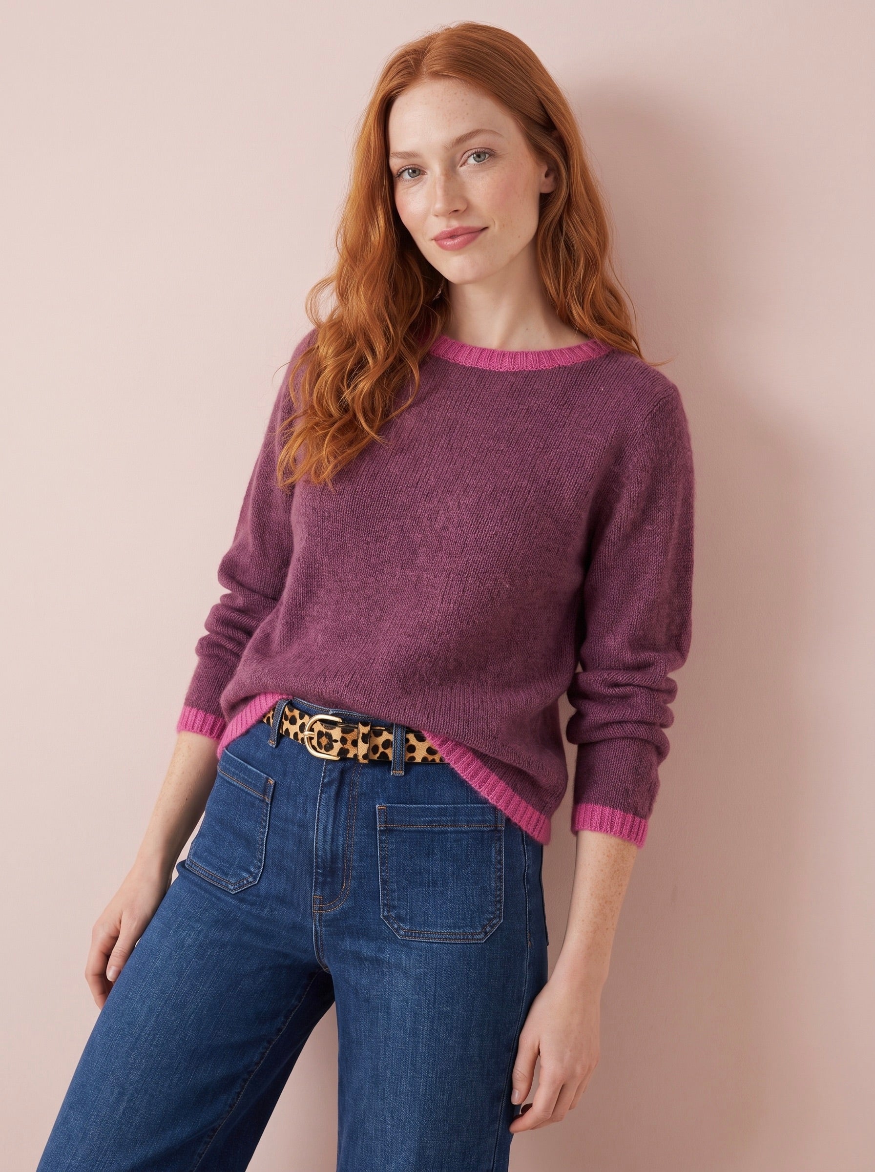 Molly Lightweight Mohair & Merino Knit Jumper