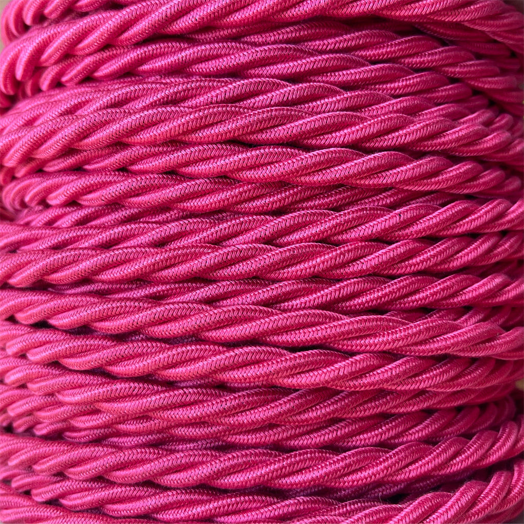 Raspberry - Lola's Leads EU Fabric Extension Cable