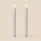 Rick Rack Flameless LED Wax Candles